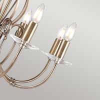 Подвесная люстра Elstead Lighting AG8-AGED-BRASS