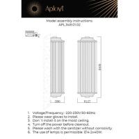 Настенный светильник Aployt Klodina APL.349.01.02