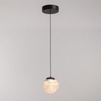 Подвесной светильник Delight Collection MD25030003-1A matt black/clear