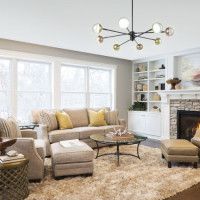 Люстра на штанге Escada Diverse 10271/8LED Gold/Copper