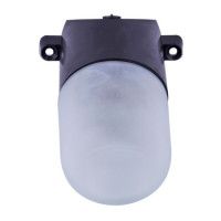 Настенный светильник термостойкий Uniel UL-00013473 UWL-K02R 60W/E27 IP65 BLACK