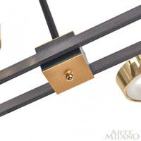 Люстра на штанге Arte Milano 271279/6L NI/GD
