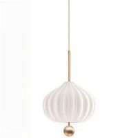 Подвесной светильник iLamp Pear 10808P/1 WH-GL