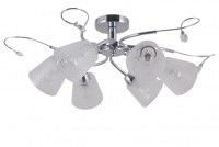 Люстра на штанге Natali Kovaltseva 76057/6C CHROME