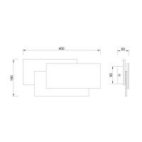 Настенный светильник Mantra Tahiti 8087