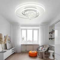 Потолочная люстра Natali Kovaltseva Crystal LED LAMPS 81115/1C