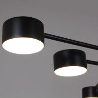 Люстра на штанге Reluce 03708-0.3-10 BK GX53