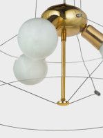 Подвесной светильник Lumina Deco Globo LDP 6018-500 PR+F.GD