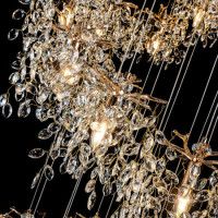 Каскадная люстра Modelux ML.6555.25 GD