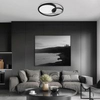 Потолочная люстра Eurosvet Jeremy 90254/1 черный a057128