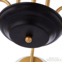 Люстра на штанге Arte Milano Napoli 312066/D940/8 BS/BK