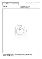 Потолочный светильник Lucide Suus 00127/01/30