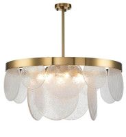 Люстра на штанге Indigo Bianco 12018/6R Brass V000012