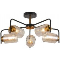 Люстра на штанге Illumico IL8248-5COU-79 BK GD