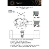 Потолочная люстра Aployt Annetta APL.864.17.50