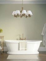 Люстра на штанге Kutek San Marino Lampshade SAN-ZW-10(P/A)CR