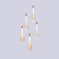 Подвесной светильник Delight Collection P98066-5 antique brass