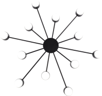 Потолочная люстра Rivoli Leona 3184-312 Б0070176