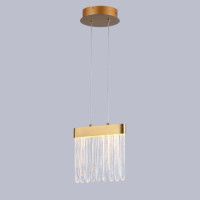 Подвесной светильник Delight Collection P98057-1 antique brass