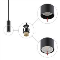 Подвесной светильник Nowodvorski Fourty S Black 10765