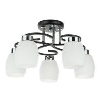 Потолочная люстра Arte Lamp Krit A4505PL-5BK
