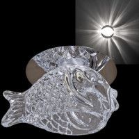 Встраиваемый светильник Reluce 08074-9.0-001H G9 CR