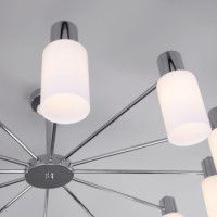 Люстра на штанге Eurosvet Vegga 70160/12 хром Smart a057112