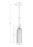 Подвесной светильник Maytoni Antic MOD302PL-01W