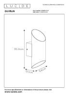Настенный светильник Lucide Quirijn 09233/01/31