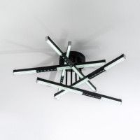 Потолочный светильник LED4U L5115-5 BK