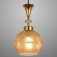 Каскадная люстра Reluce 02001-0.9-09 AMBER