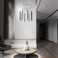 Подвесной светильник Eurosvet Pianto 301101 LED черный a071443