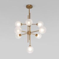 Люстра на штанге Eurosvet Volver 50383 латунь Smart a066796