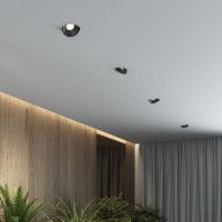 Встраиваемый светодиодный светильник Elektrostandard Slide 25083/LED 6W 4200K белый/чёрный 4690389194030 a062942