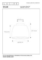 Потолочный светильник Lucide Nolan 30188/01/30
