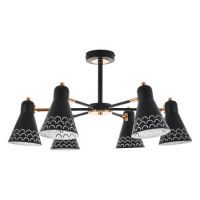 Люстра на штанге MyFar Chilly MR1531-6C