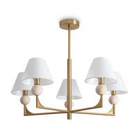 Люстра на штанге Freya Riley FR2043CL-05BS