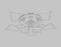 Потолочная люстра Ambrella Light Acrylica Original FA8914