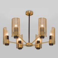 Люстра на штанге Eurosvet Grino 70139/6 латунь