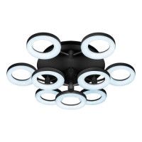 Потолочная светодиодная люстра iLedex Jomo FS-014-X9 108W BK