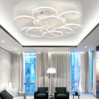 Потолочная люстра Natali Kovaltseva Perfekt I HIGH-TECH LED LAMPS 82044