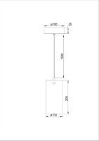 Подвесной светильник Arte Lamp Lanterna A3606SP-7BK