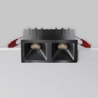 Встраиваемый светильник Maytoni Alfa LED DL043-02-10W4K-SQ-B-1