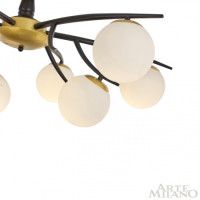 Потолочная люстра Arte Milano Neapolis 273408/9 BK/GD