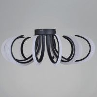 Потолочная люстра Reluce 74390-0.3-6+6 black