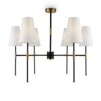 Люстра на штанге Freya Tida FR5196PL-06BBS