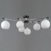 Потолочная люстра Illumico IL0638-6CSQ-24 CR BK LIBRA