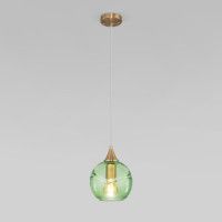 Подвесной светильник Eurosvet Lotus 50221/1 зеленый