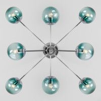 Люстра на штанге Eurosvet 30166/8 хром