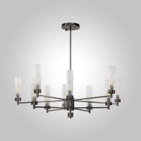 Люстра на штанге AM Group INDIGO SP10 PEARL BLACK